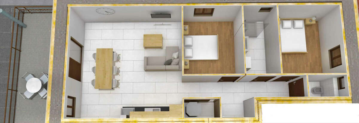 Appartement à ORCHAMPS-VENNES