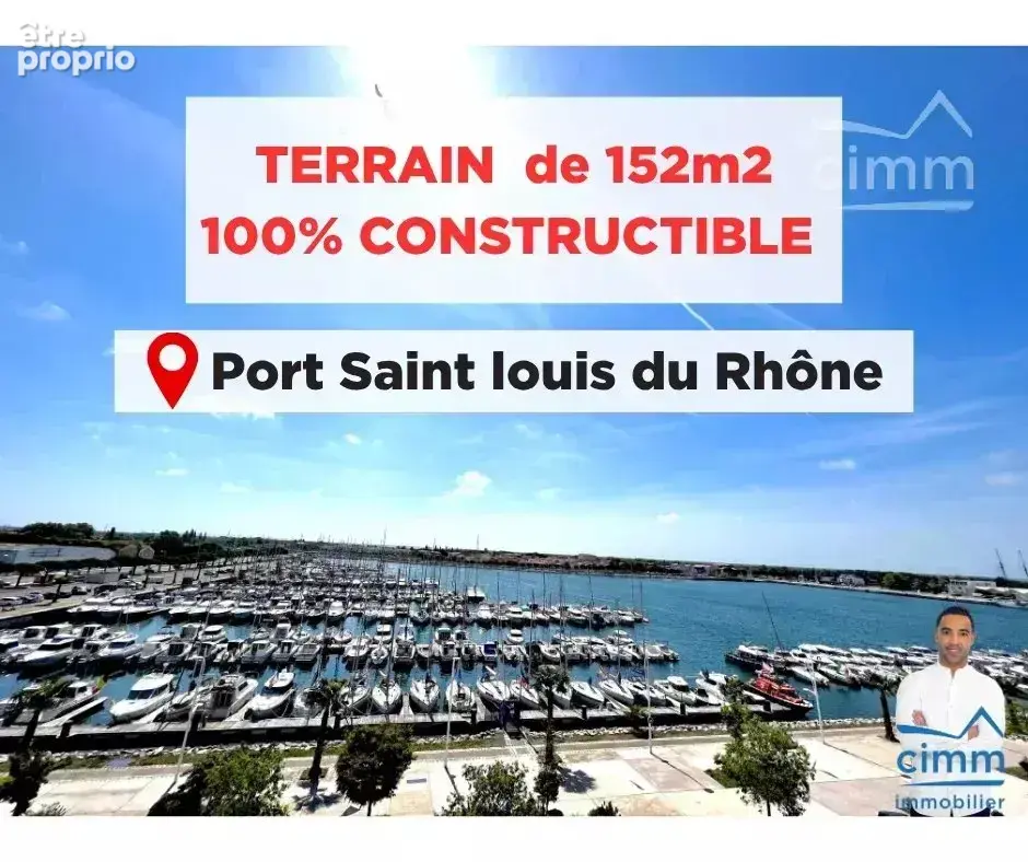 Terrain à PORT-SAINT-LOUIS-DU-RHONE