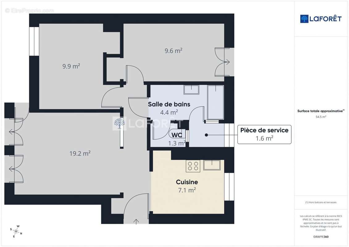 Appartement à QUIMPER