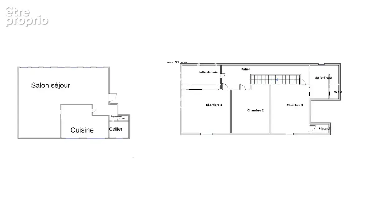 Lille - VIEUX LILLE - Appartement en duplex - 4 pièces - 160,39m² loi carrez - 180,6m² surface utile - 3 chambres - photo 9