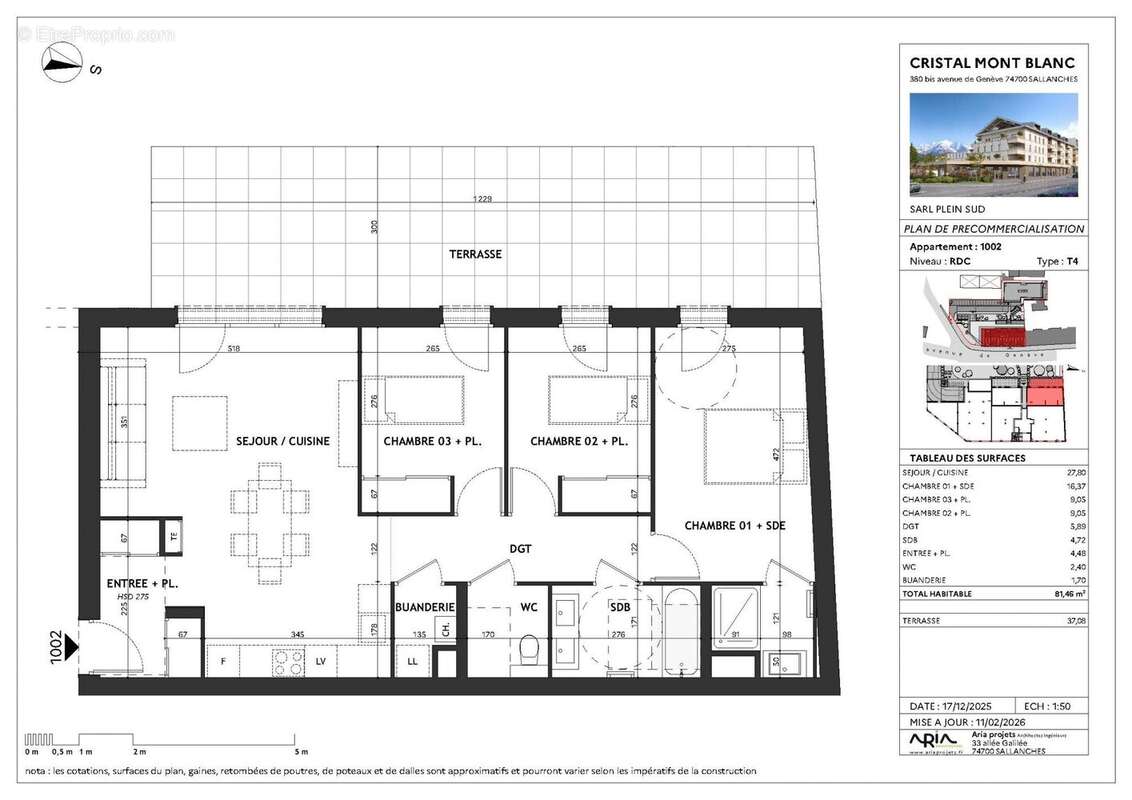 Appartement à SALLANCHES