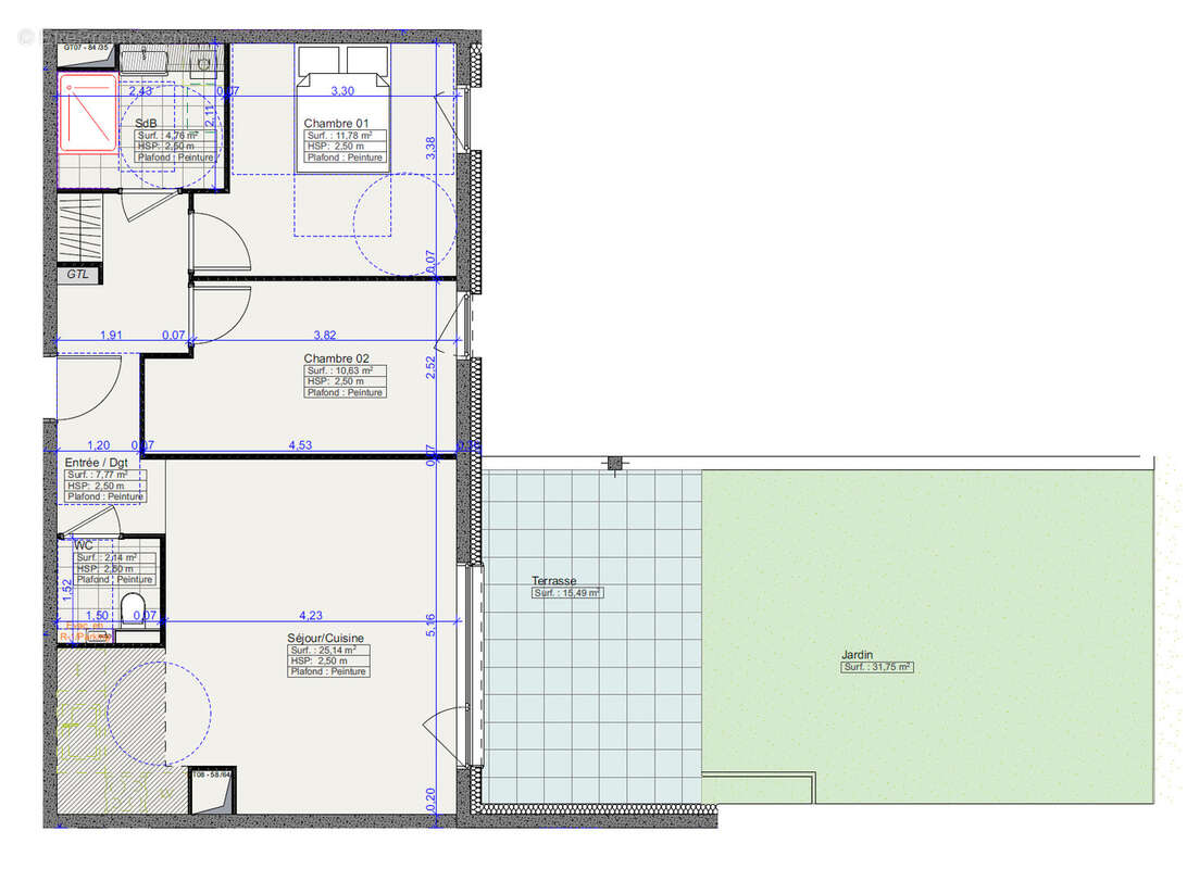 Appartement à MARLY