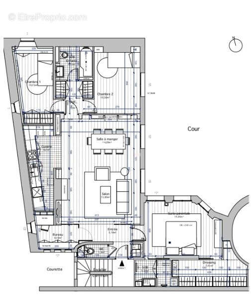 Appartement à PARIS-9E