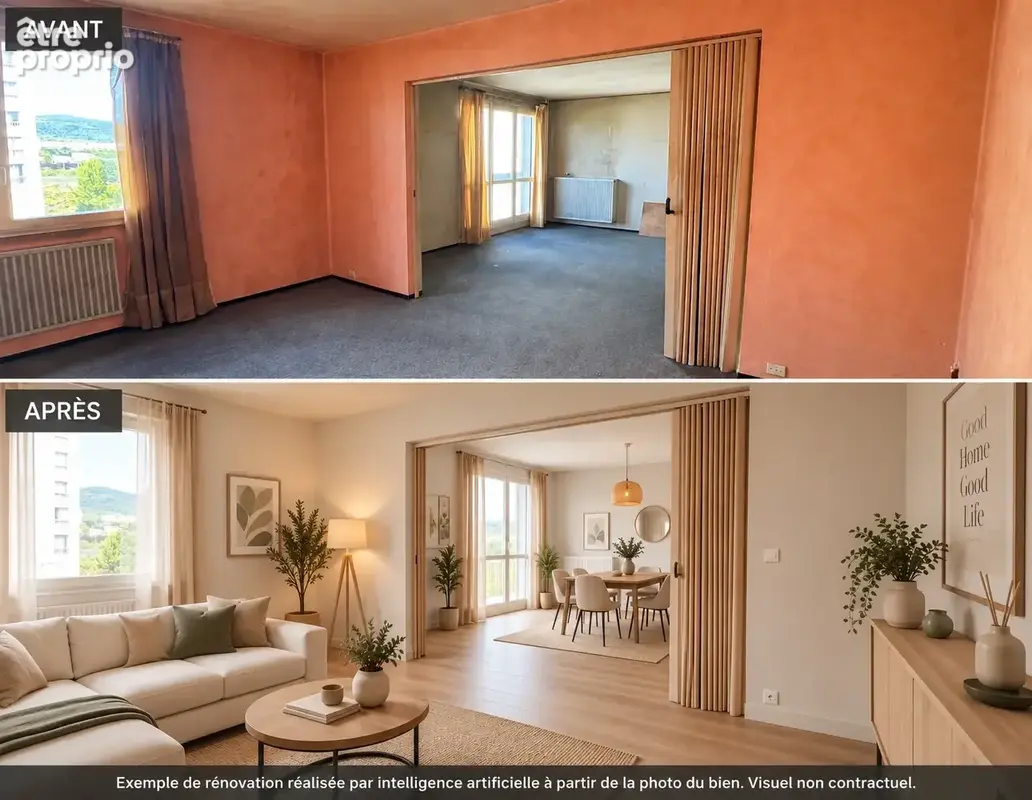 Appartement T3 secteur Château des Vergnes Clermont Ferrand - photo 3