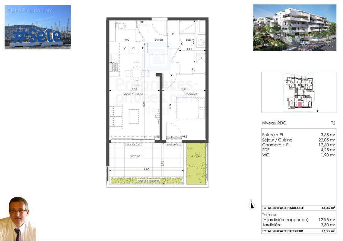 Appartement à SETE