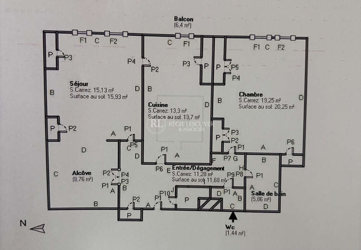 Appartement à LYON-2E