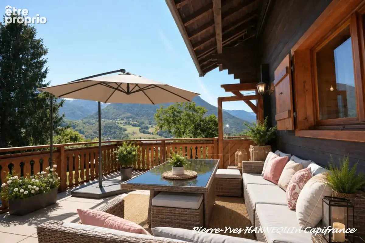 Chalet avec vue panoramique, piscine chauffée et T2 indépendant - photo 11