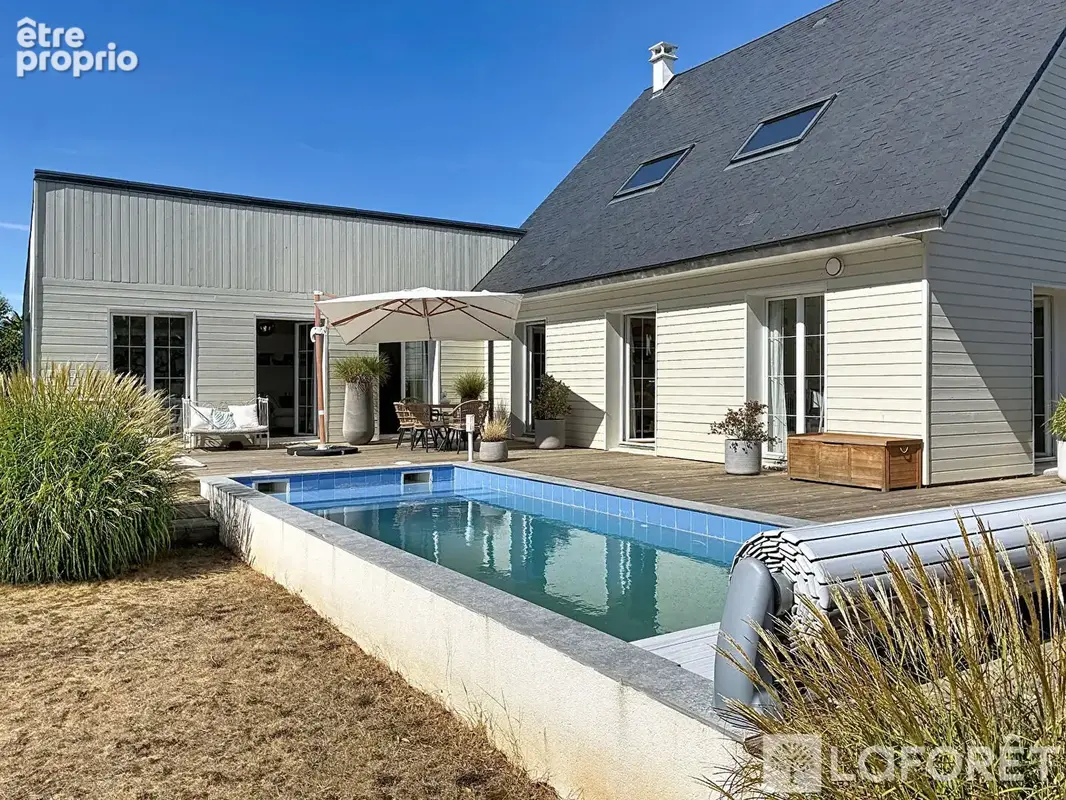 Maison 190 m² - Merville Franceville, VUE FORET et proche PLAGE - 4 chambres + piscine - photo 2