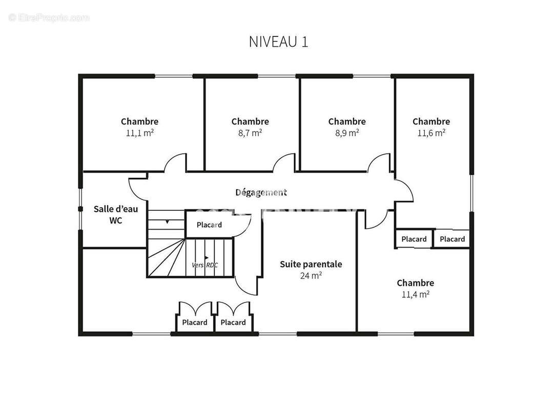 A vendre maison de 205 m² carrez et 290 m² utile  à Rive de GIER - photo 16