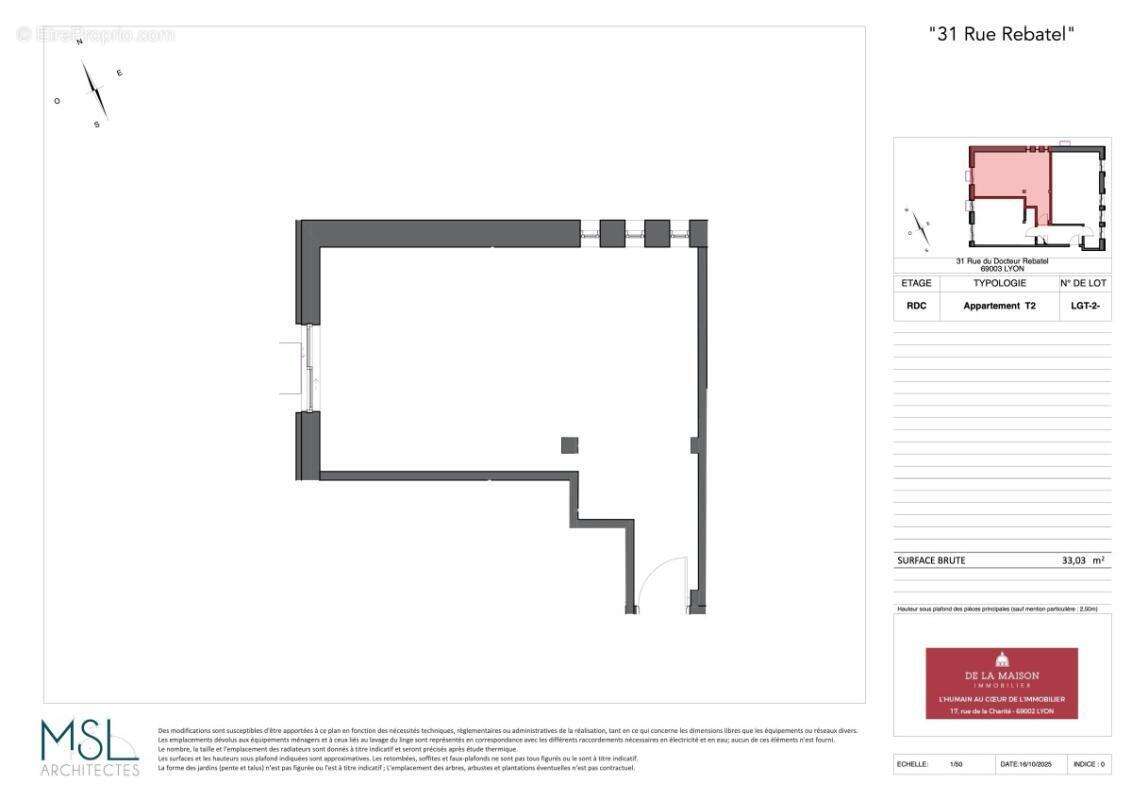 Appartement à LYON-3E