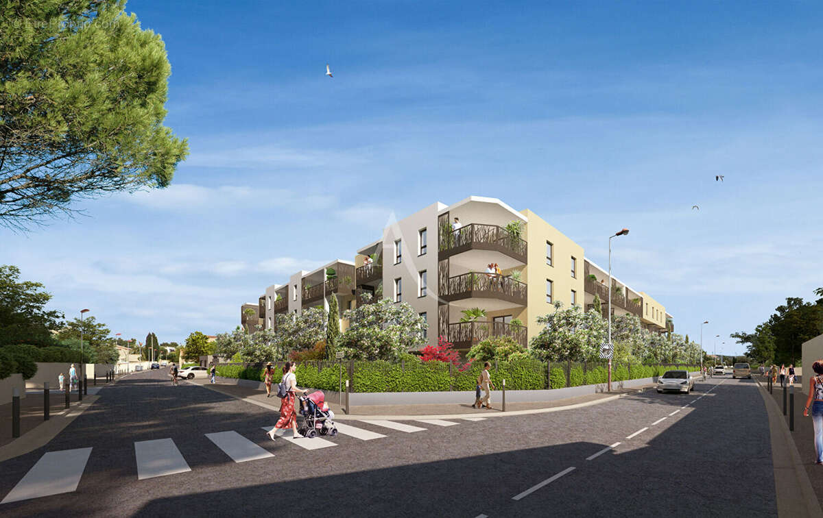 NARBONNE. APPARTEMENT NEUF 4 pièces - 101m² avec grande terrasse expo SUD + Parking privatif - photo 3