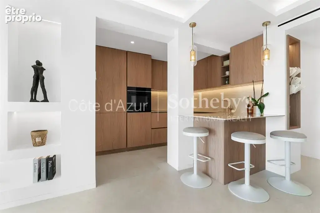 Cannes Palm Beach appartement 4 pièces de 101 m² rénové avec terrasse et vue mer - photo 6