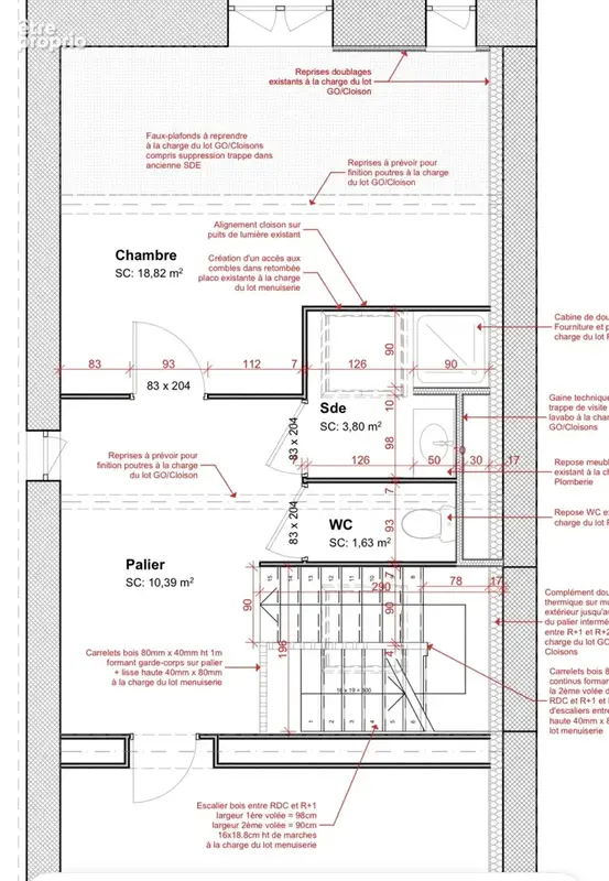 CHATILLON SUR SEINE (21) : ensemble immobilier contemporain de 215m2  rénové en 2024 ,terrain et garage. - photo 31
