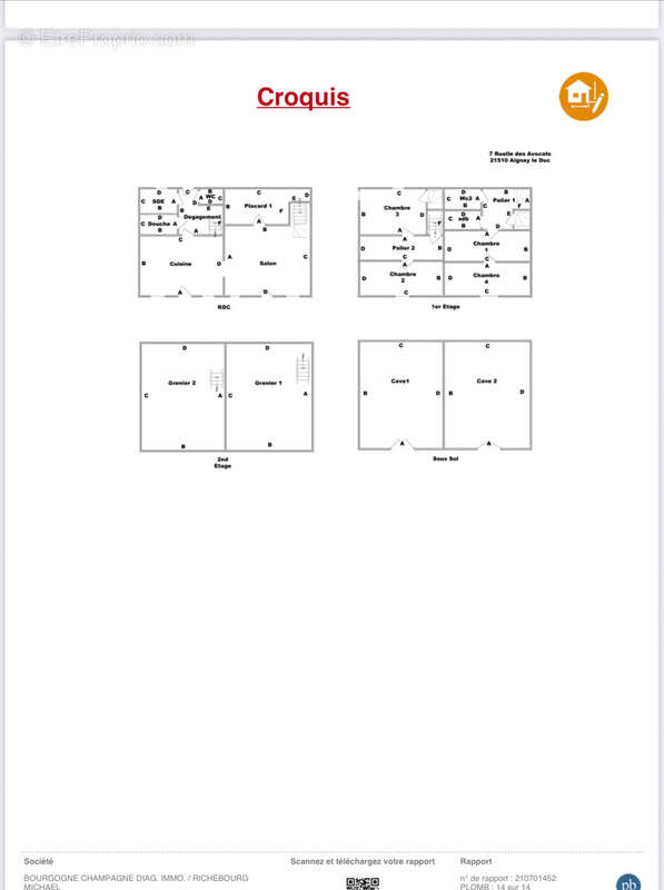 Maison à AIGNAY-LE-DUC