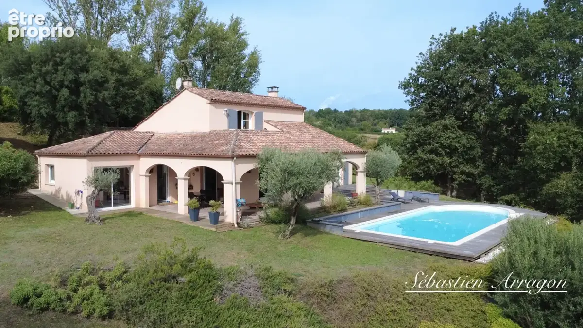 Villa aux accents méditerranéens avec piscine & vue panoramique – aux portes d’agen- sainte colombe en bruilhois (47) - photo 18