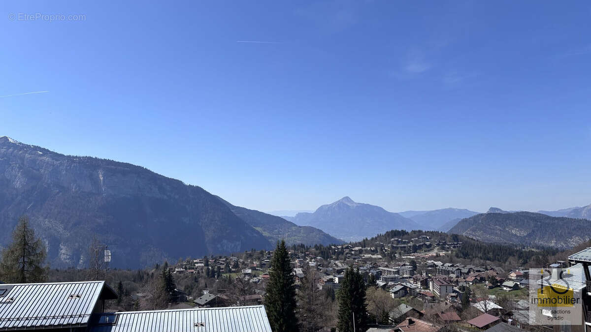 Balcon sud-ouest vue montagnes - Appartement à ARACHES-LA-FRASSE
