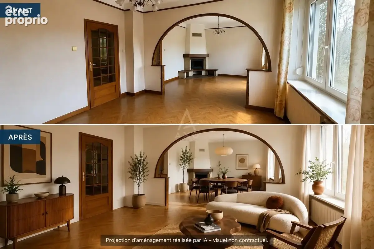 Exclusivité // moulins-lès-metz // maison // 150 m2 // 3 chambres // bureau // garage // terrain 11 ares //  fort potentiel d'am - photo 3