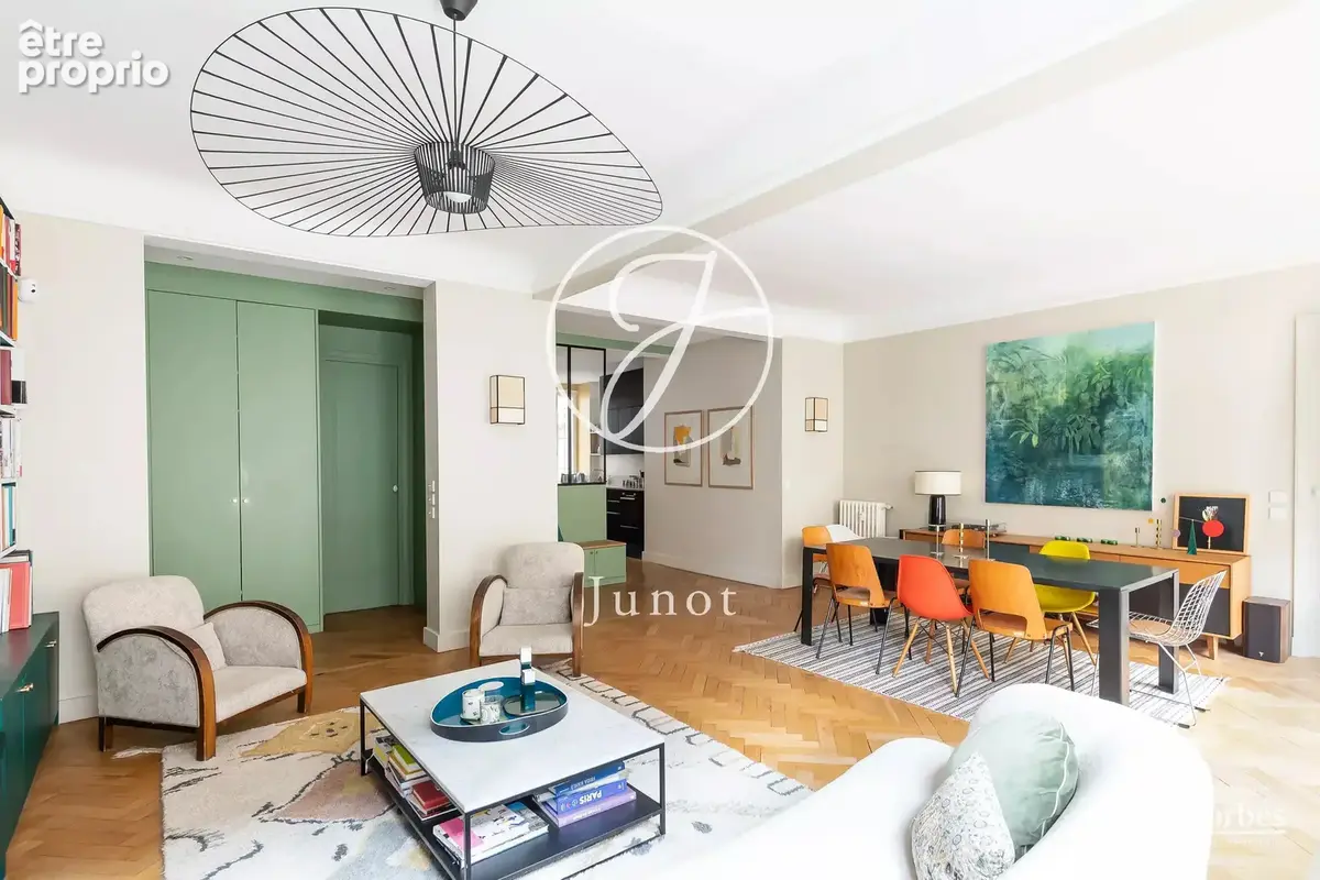 Paris 16e - TOUR / POMPE - Appartement - 6 pièces - 140,71m² Carrez - 4 chambres. - photo 3