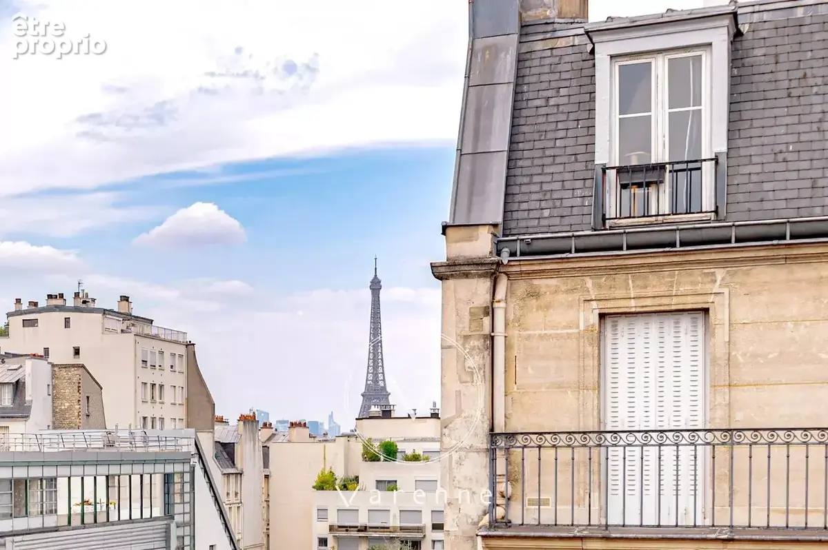 Paris 15 - Pasteur Necker, 3 pièces étage élevé, balcon filant - photo 3