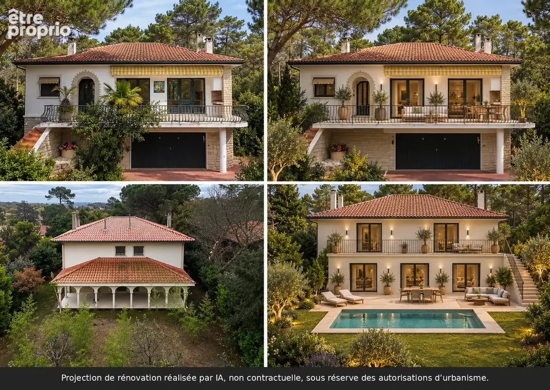 Proche golf, villa hossegorienne des années 60 - photo 2