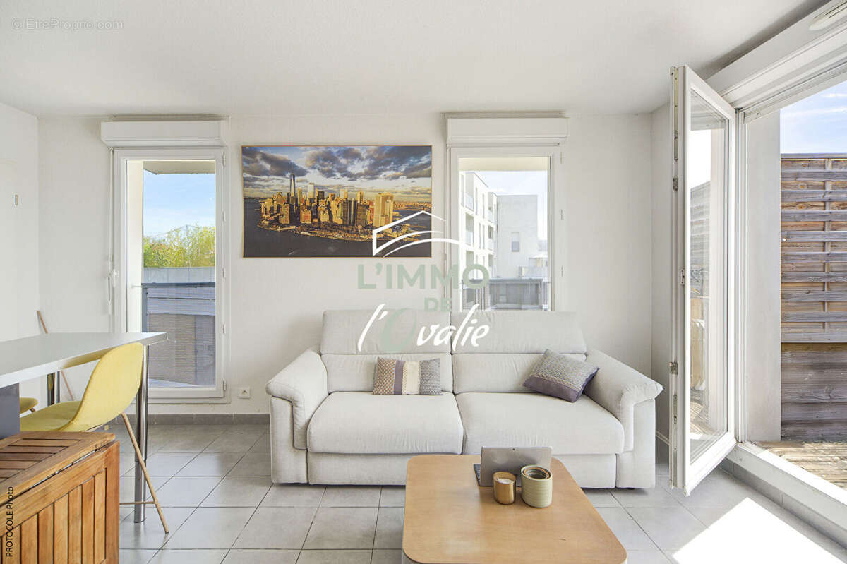 Appartement Blagnac 2 pièce(s) 39.82 m2 - Au coeur d'Andromède - grande terrasse et parking - photo 4