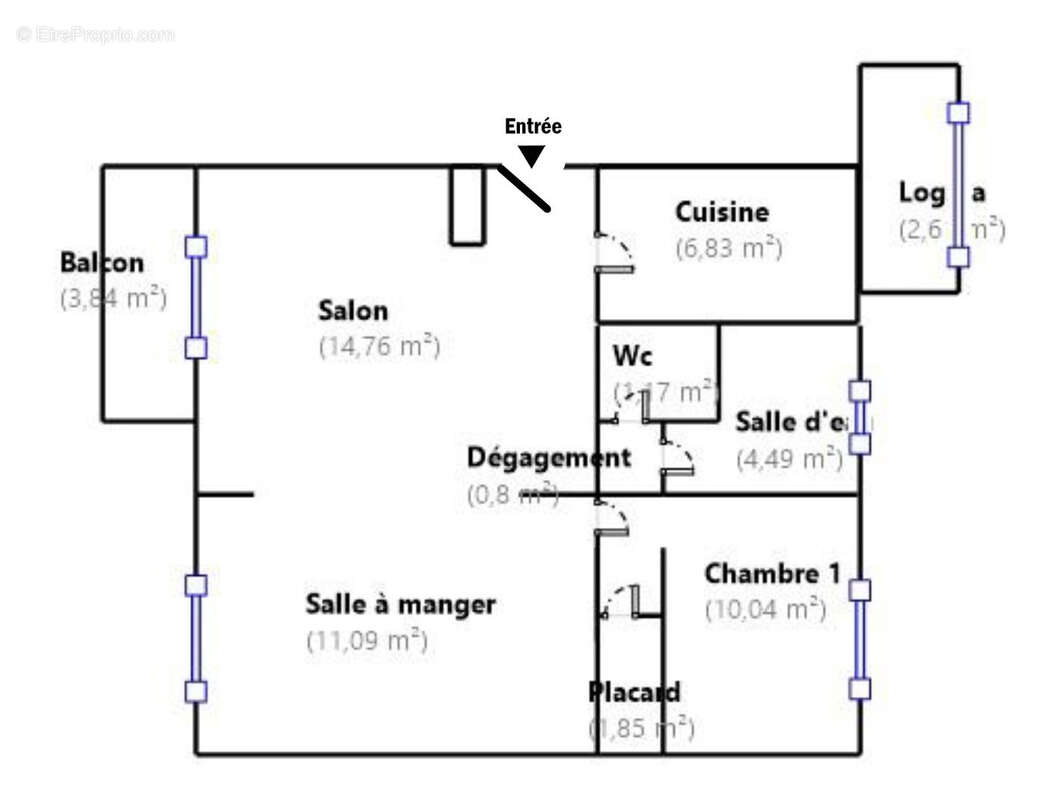 Appartement à MARSEILLE-12E