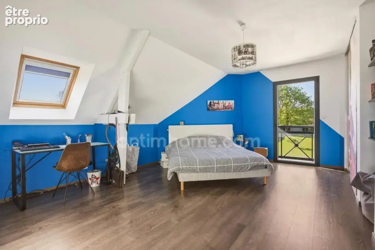 Hauteurs de Honfleur - Maison contemporaine - 234 m2 -5/6 chammbres - Piscine - Terrain 2824 m2 - Double garage - Carport - photo 12