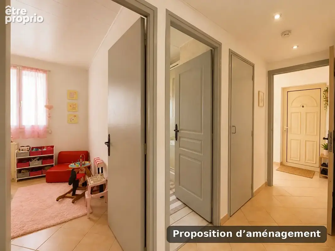 Appartement T4 lumineux avec balcon / bain meublé / produit d'investissement - photo 7