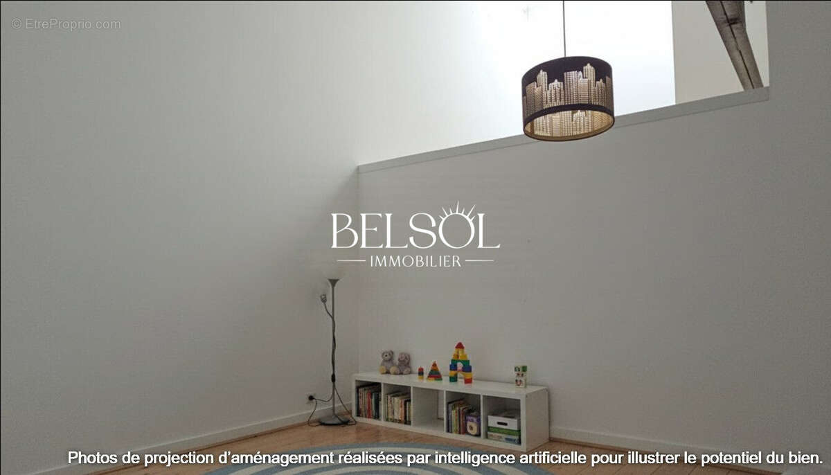 chaque chambre bénéficie d'un puit de lumière, espace aménageable - Appartement à PERPIGNAN