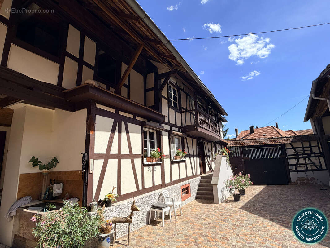COUP DE CŒUR AU KOCHERSBERG — Authentique corps de ferme alsacien sur 14,93 ares - photo 33