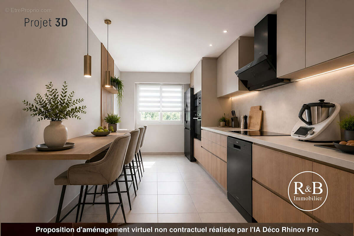 Appartement Les Clayes Sous Bois 4 pièce(s) 74 m2 - photo 8