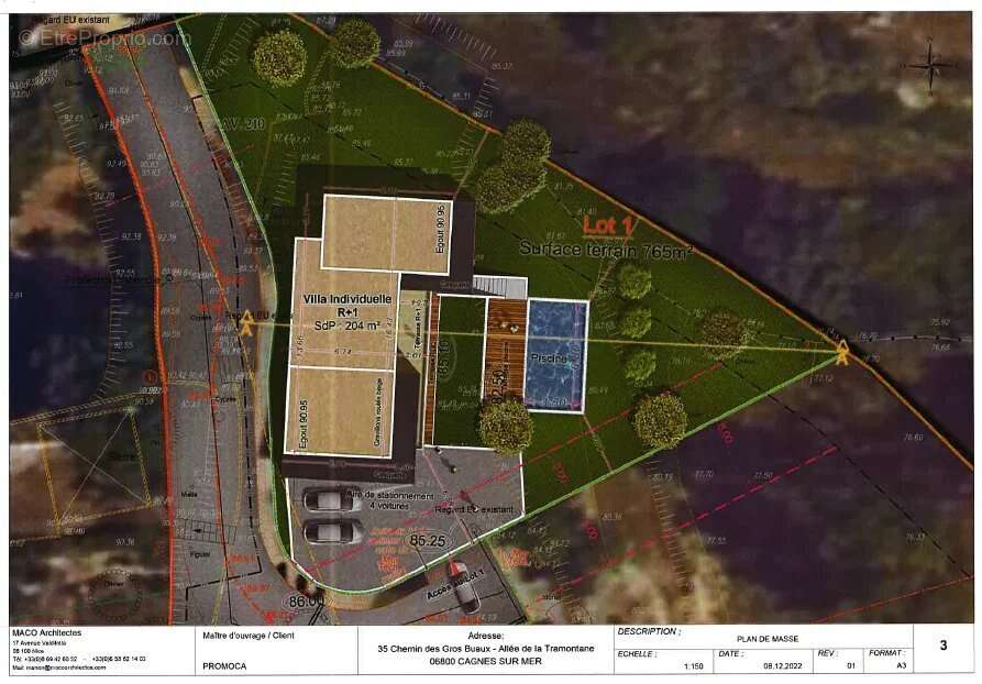 Terrain à CAGNES-SUR-MER
