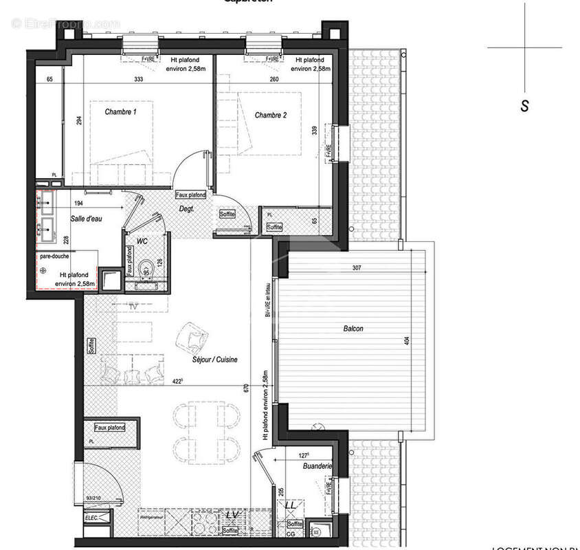 Appartement à CAPBRETON