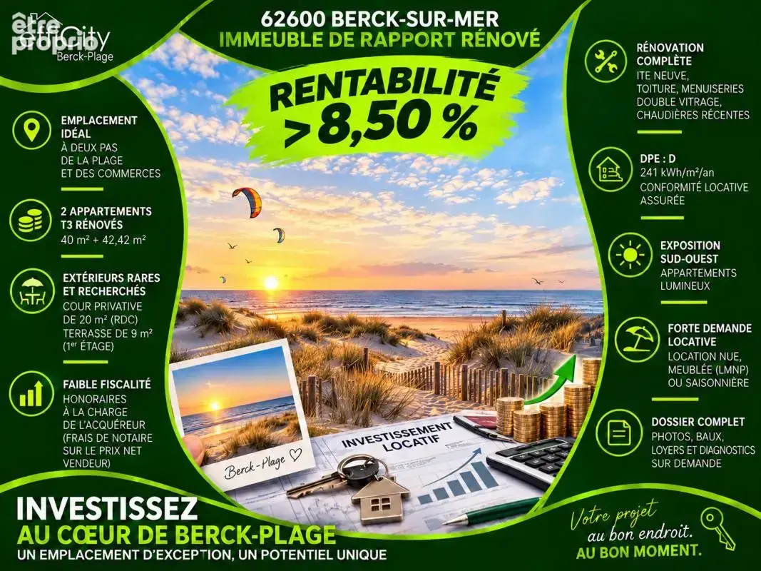 Appartement à BERCK