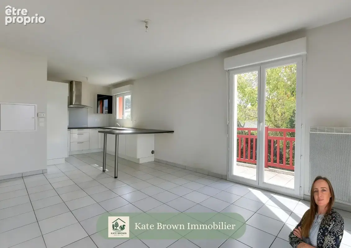 Charmant Appartement T2 lumineux de 51 m2 avec grand balcon + 2 stationnements privatifs - photo 2