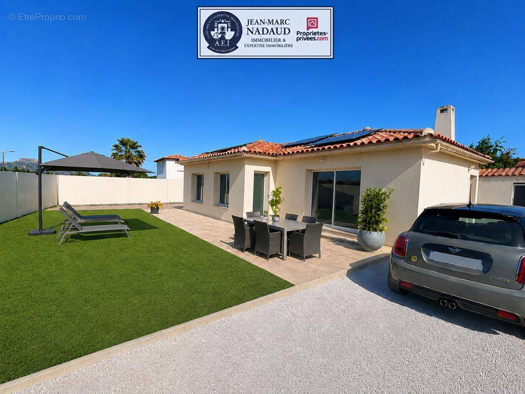 Maison récente de plain-pied - 3 Chambres-Terrain plat -Abris -Panneaux solaires - photo 1
