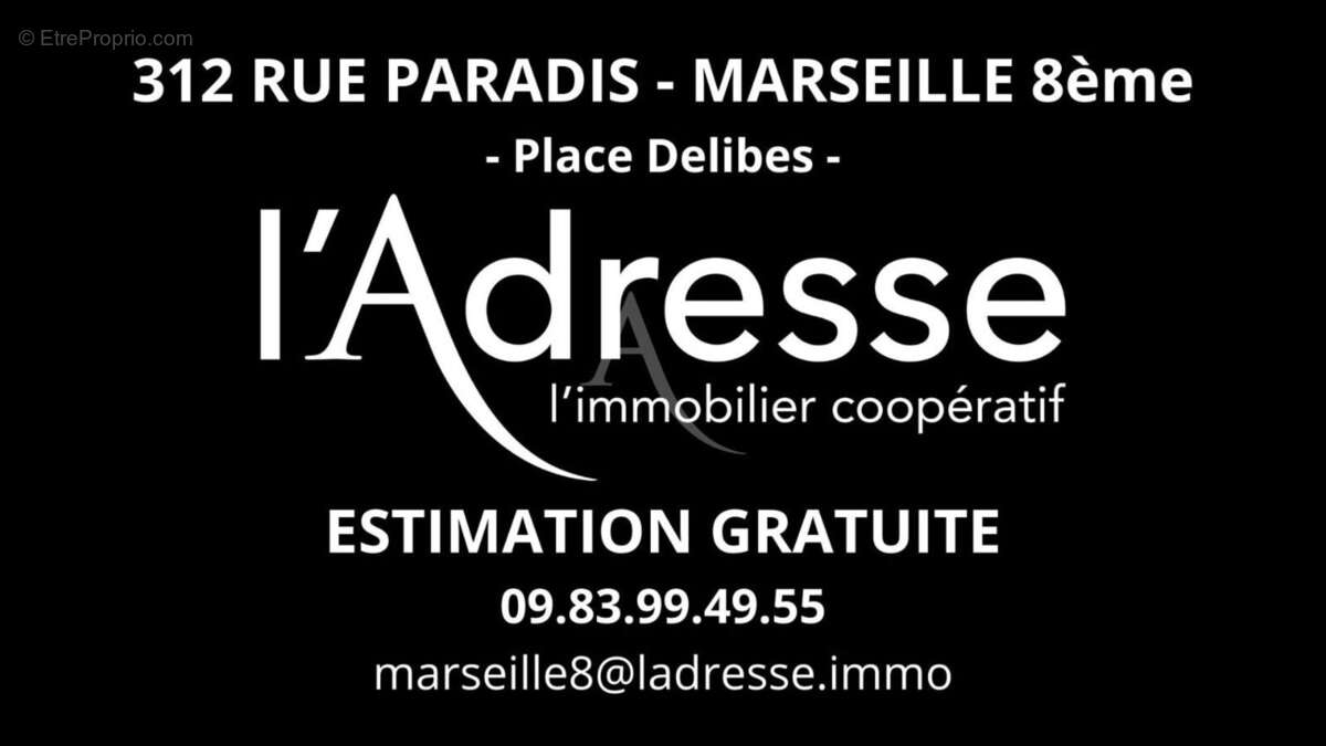 Appartement à MARSEILLE-8E