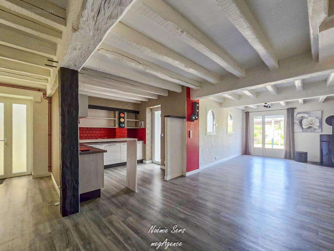 Maison 3 ch + local commercial loué 300€/mois - photo 2