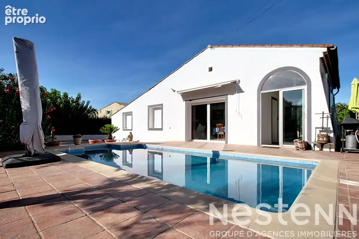 A VENDRE - Maison 70 m² , 2 chambres, piscine , garage , grand terrain idéal camping  car . - photo 11