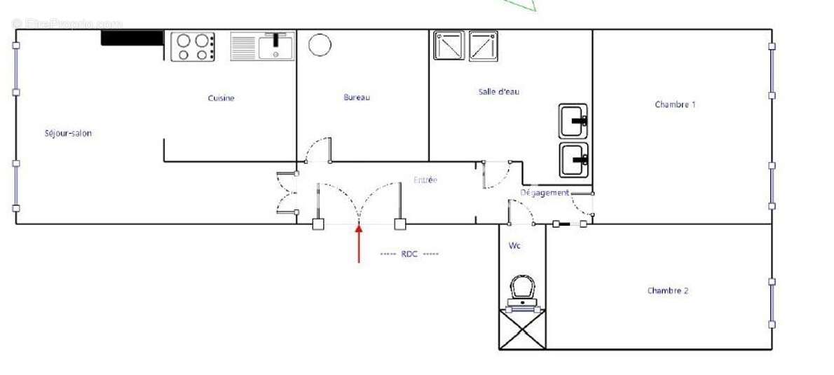 Appartement à MARSEILLE-5E