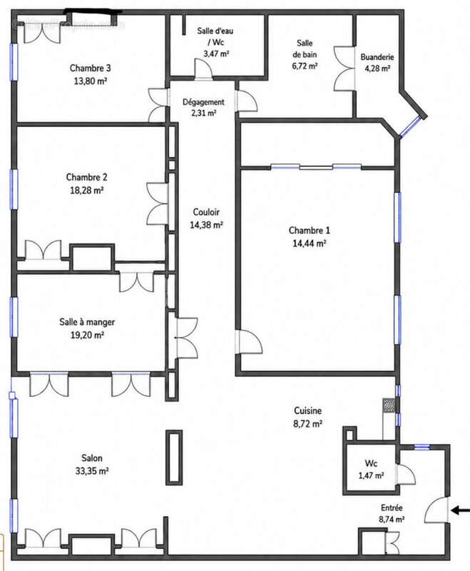 Appartement à LYON-6E