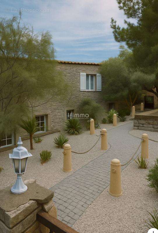 Ensemble immobilier en pierre avec logements - photo 11