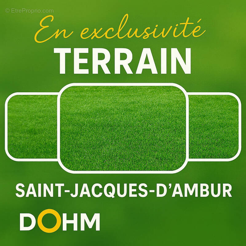 Terrain à SAINT-JACQUES-D&#039;AMBUR