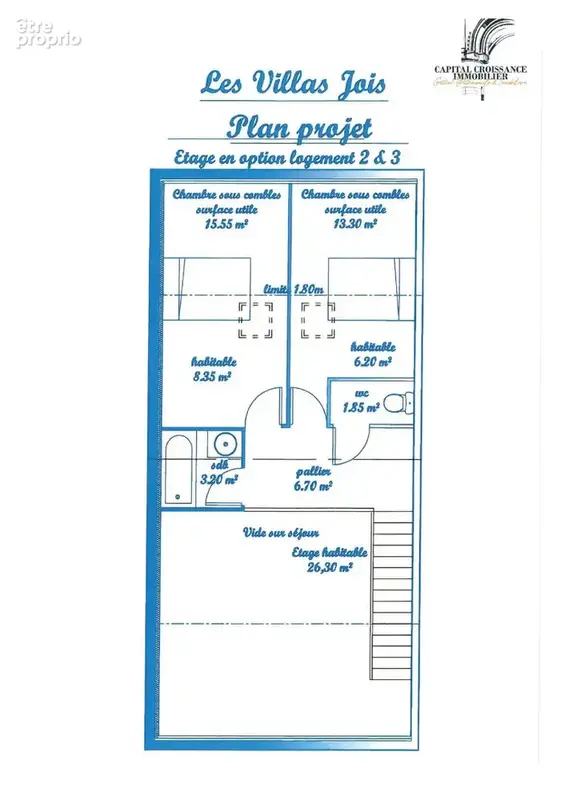 Maison T5 duplex avec jardin - VILLENAVE D'ORNON - photo 18