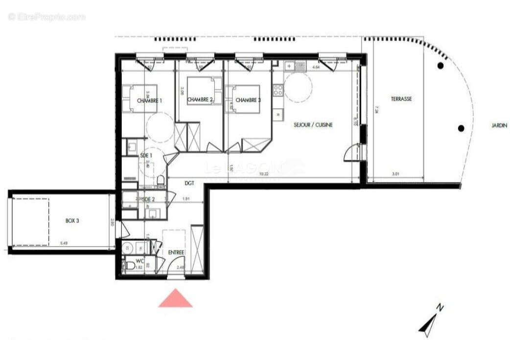 Appartement à SAINT-CYPRIEN