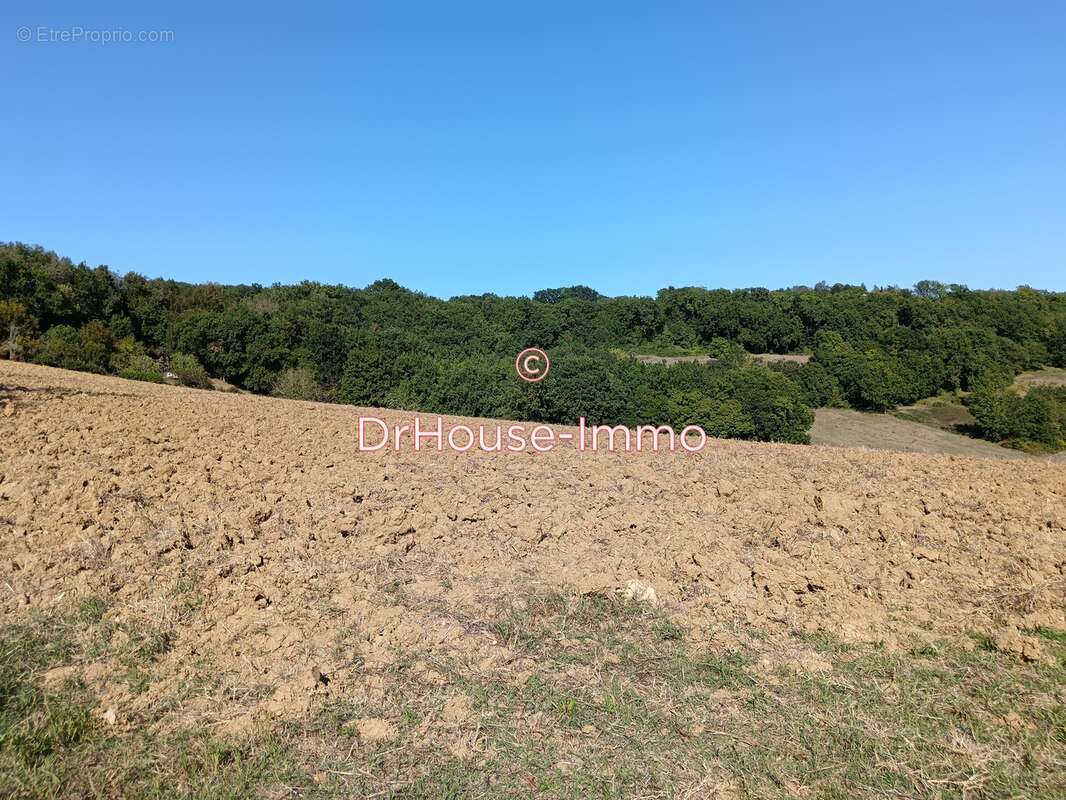 Terrain à SAINT-HILAIRE-DE-LUSIGNAN