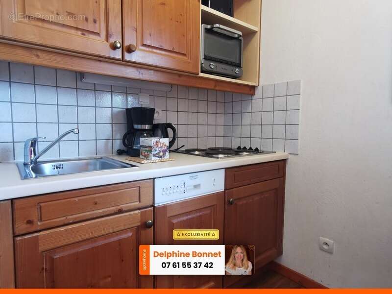Valfréjus, appartement 2P/ T2 de 24.45 m2 en bordure d'une piste de ski - photo 3