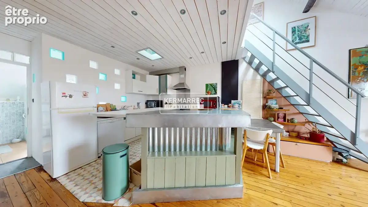 À vendre - Appartement T2 bis avec mezzanine - Secteur Rond-Point de Paris à Nantes - photo 5