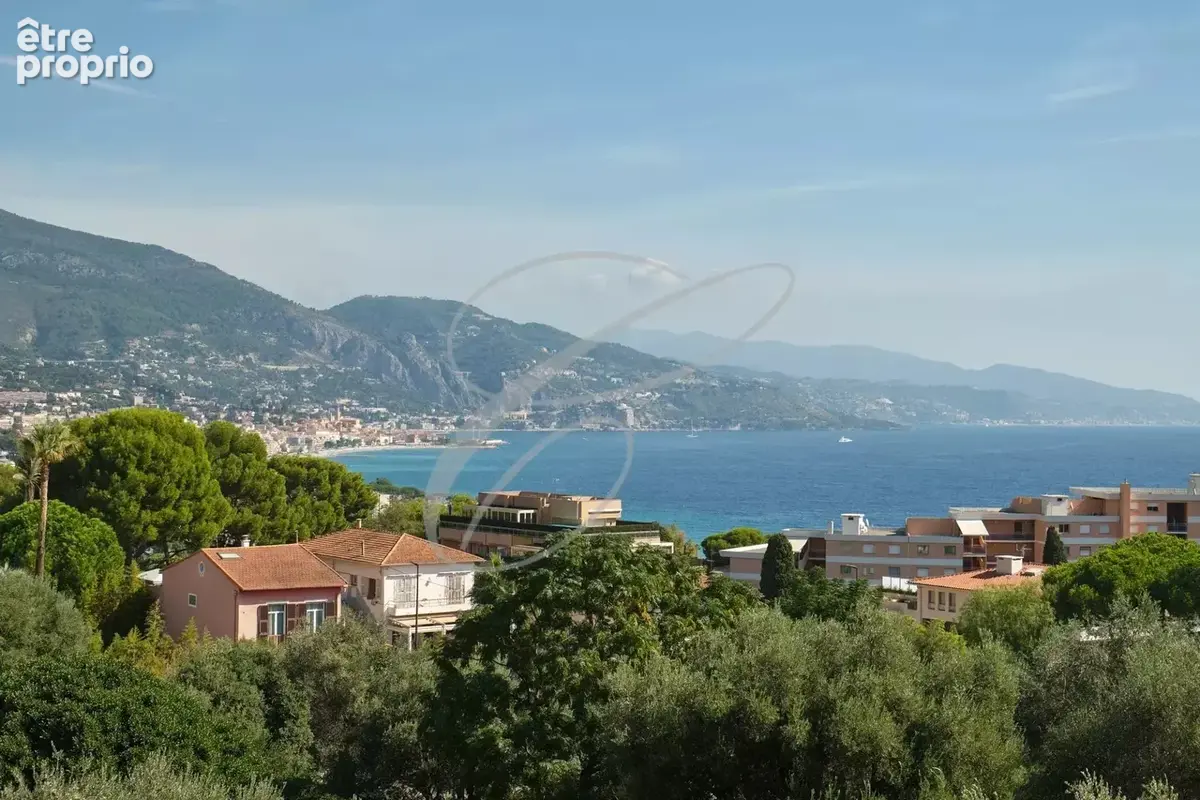 Cap martin - 4 pieces vue mer panoramique - photo 10