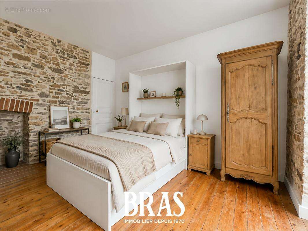 Appartement Vannes 4 pièce(s) 71 m2 parquet et charme - photo 2